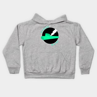 Kazoo Dude (Seafoam) Kids Hoodie